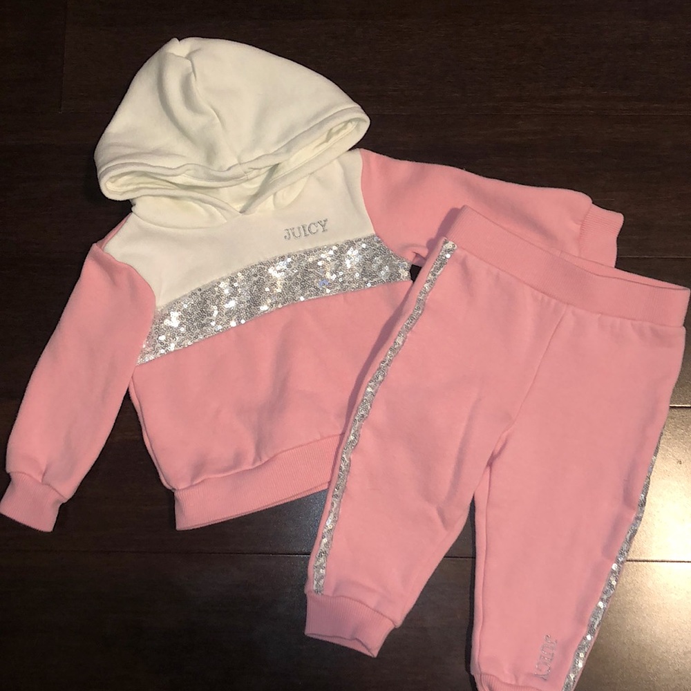 Juicy Couture Sweatshirt and Pants Bundle! (12 months)
